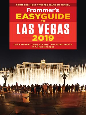 cover image of Frommer's EasyGuide to Las Vegas 2019